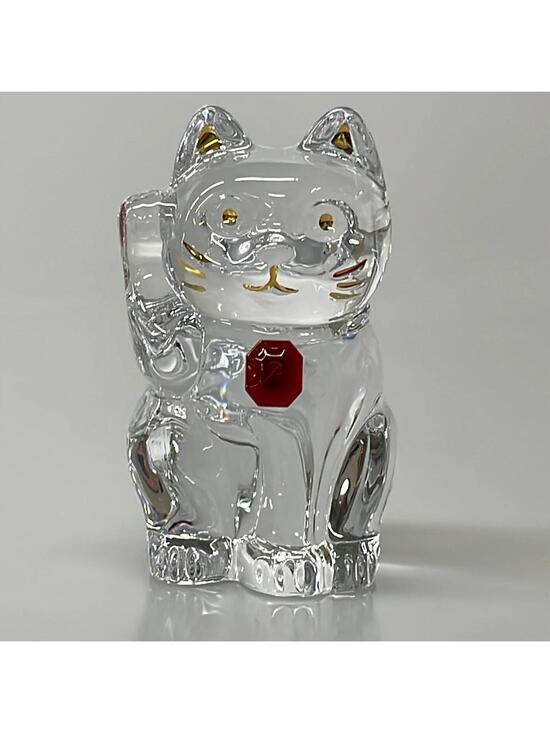 Baccarat Accessories - Baccarat Clear Gold Red Crystal Glass #278535B57B